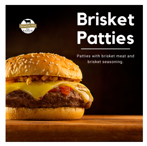Brisket Patties Burgers are on the Menu! Fred Smith Company Sports Club