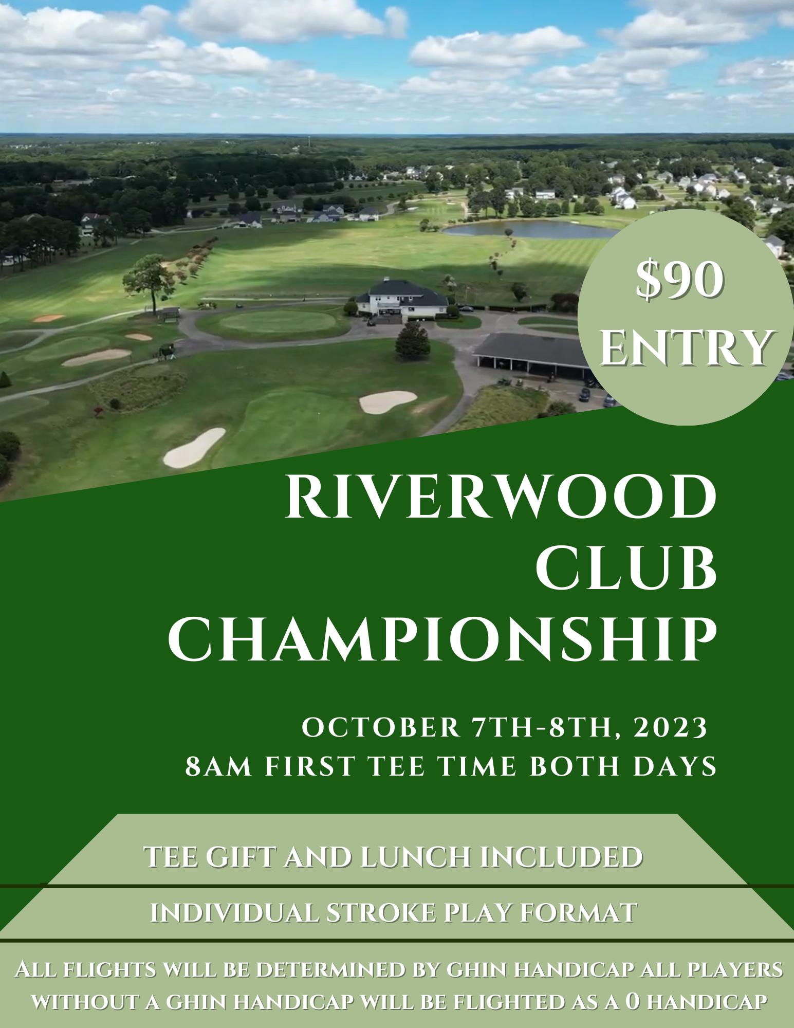 Riverwood Club Championship Fred Smith Company Sports Club